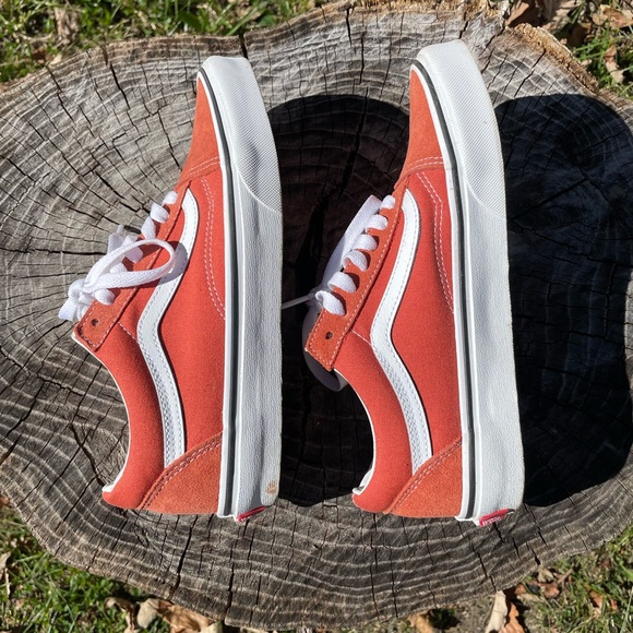 Vans Old Skool Auburn Suede Shoes - Picture 6 of 8